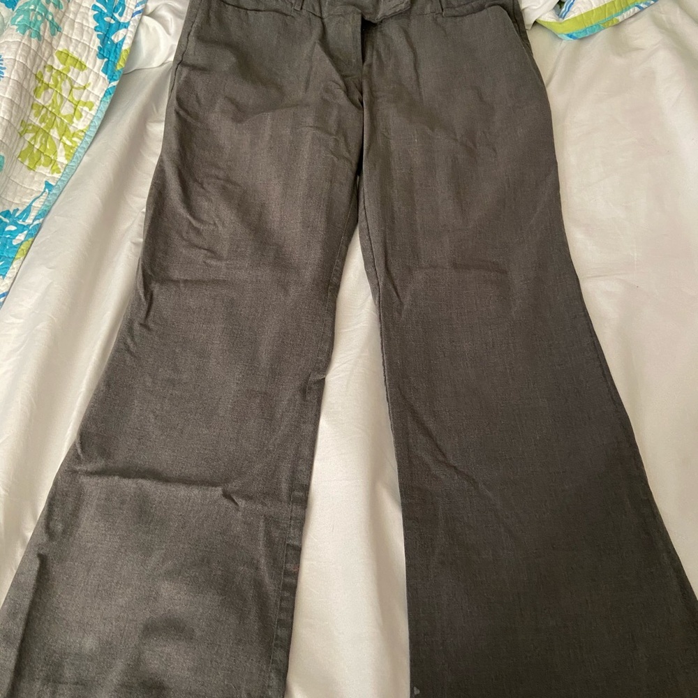 Gray dress pants